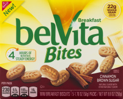 Nabisco belVita Breakfast Bites Cinnamon Brown Sugar - 5 PK