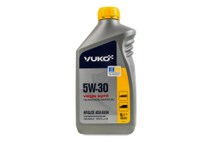Олива моторна універсальна НС-синтетична всесезонна 5W-30 Vega synt Vuko 1л