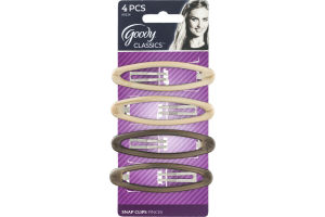 Goody Classics Snap Clips - 4 CT
