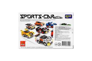 Конструктор Машини 55-62елементів в асортименті 0807-0810