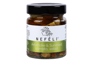 Салат Nefeli з артишоками та в'яленими томатами