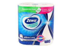 Рушники паперові кухонні 2-х шарові Original Extra Lang Wisch&Weg Zewa 2шт