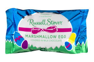 Russell Stover Marshmallow Egg Covered in Milk Chocolate