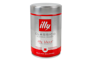 Кофе жареный молотый Сlassico Illy ж/б 250г