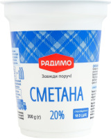 Сметана 20% РадиМо ст 300г