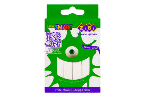 Крейда біла №ZB.6705-12 Smart line Zibi 12шт