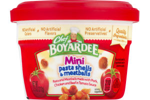 Chef Boyardee Mini Pasta Shells & Meatballs