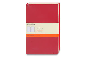 Записник Moleskine Classic лінія середній червоний