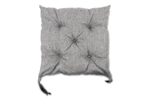 Подушка д/стільця сіра 38*38см Декоратор