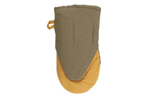 Рукавичка кухонна Клітинка зелена напівпанама Homeline