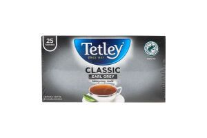 Чай черный Tetley Classic Earl Grey