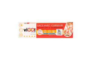 Пакеты-слайдеры 3л 24х31см №7564333 LD viGO! 15шт