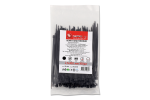 Хомут ProSwisscar пластиковий 2,5*100мм 100шт. чорний TB-001