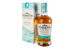 Віскі 0.7л 40% шотландське односолодове Double cask Tomatin к/у