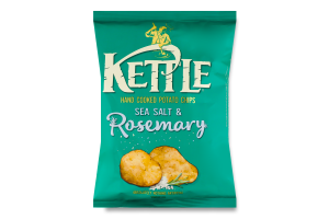 Чипси Kettle з морською сіллю та розмарином