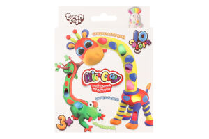 Пластилін повітряний Еір клай 10кольорів Данко Тойс