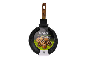 Сковорода з антипригарним покриттям алюміній d24см №10-144-101 Nature Nava 1шт