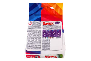 Средство моющее порошкообразное для автоматической стирки Color Premium Savex 2.25кг