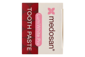 Паста зубна LumiWhite Pro інтенсивна відбілювальна 75мл Medosan