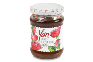 Варення з пелюсток троянд Yan с/б 300г