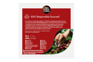 Кофе жареный молотый Espresso Roma Dolce Gusto Nescafe к/у 16х6.2г