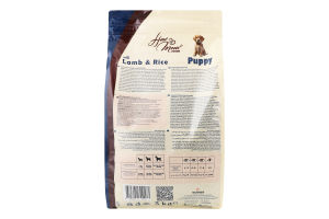 Корм д/цуценят з ягням та рисом сухий 3кг How Meow