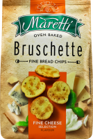 Брускети хлібні запечені Mixed cheese Maretti м/у 140г