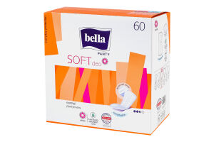 Прокладки ежедневные гигиенические Normal Soft deo Panty Bella 60шт
