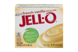 Jell-O Instant Pudding & Pie Filling French Vanilla
