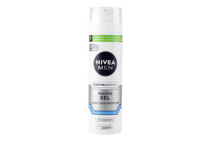 Гель для гоління відновлюючий для чутливої шкіри Nivea Men 200мл