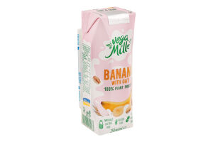 Напиток овсяный с бананом ультрапастеризованный Vega Milk т/п 250мл