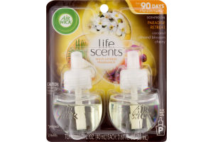 Air Wick Life Scents Scented Oil Paradise Retreat - 2 CT