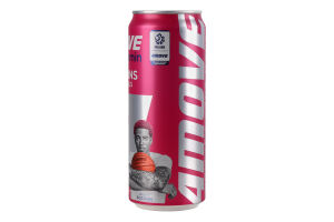 Напій безалкогольний газований зі смаком лимона та лайма Vitamins + Minerals Activevitamin 4Move з/б 330мл