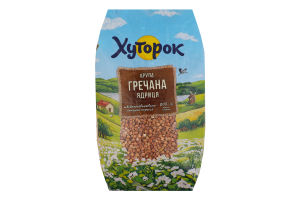 Крупа гречана ядриця Хуторок 1ґ м/у 800г