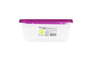 Контейнер універсальний 0.6л 150х110х60мм Прямокутний №1 Ал-Пластик 1шт