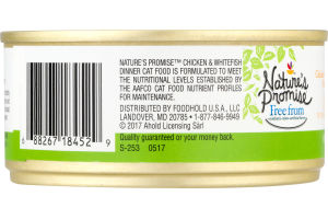 Nature's Promise Chicken & White Fish Dinner