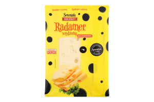 Сир нарізка твердий копчений Radamer Serenada м/у 135г