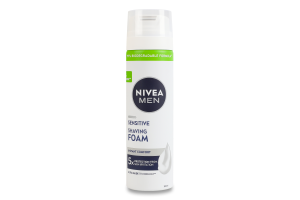 Піна для гоління для чутливої шкіри Nivea Men 200мл