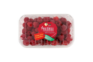 Малина красная свежая Ековіста 1с п/у 250г