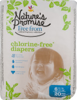 Nature's Promise Chlorine-Free Diapers Size 6 - 20 CT