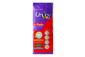 Трусики-підгузники для дітей 15-19кг ХХL Soft Baby Unijoy 40шт