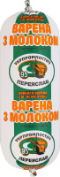 Ковбаса варена з м'ясом птиці Варена з молоком Укрпромпостач-95 1с м/у 450г