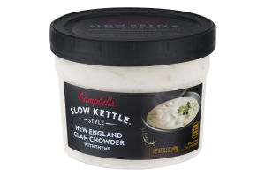 Campbell's Slow Kettle Style Soup New England Clam Chowder With Thyme