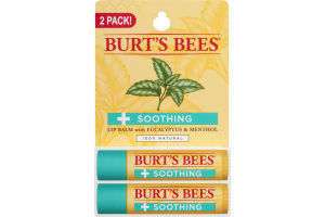 Burt's Bees Lip Balm with Eucalyptus & Menthol Soothing
