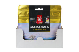 Мамалига з грибами Сто пудів д/п 65г