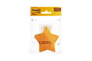 Post-it Star Super Sticky Notes - 2 PK