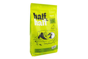 Корм сухий повнораціонний для дорослих котів Turkey recipe Premium Half&Half м/у 2кг