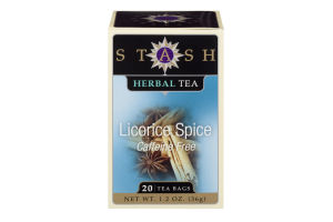 Stash Herbal Tea Caffeine Free Licorice Spice - 20 CT