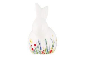 Прикраса Великодній кролик у квітах декор 958359