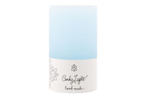 Свеча небесно-голубая №С06*10/1-5.5 Цилиндр Candy Light 1шт